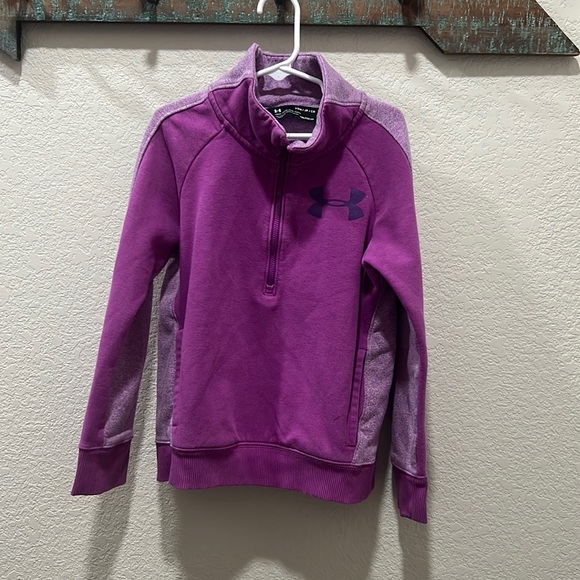 Girls purple under armor jacket size small - Picture 1 of 1